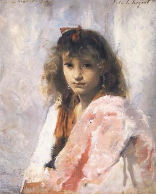 John Singer Sargent Carmela Bertagna (mk18) oil painting image